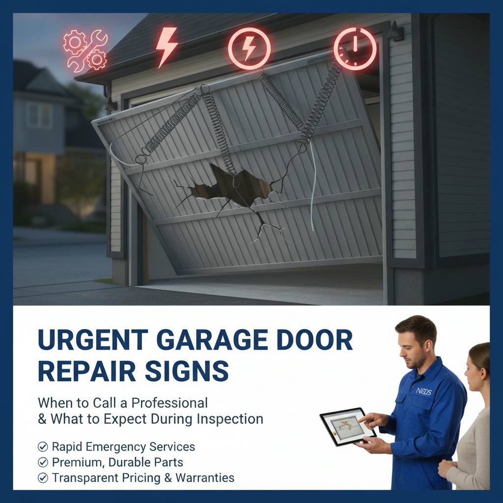 When to call a professional and what to expect during the inspection