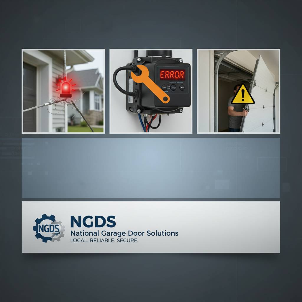 Common garage door emergency indicators you should never ignore