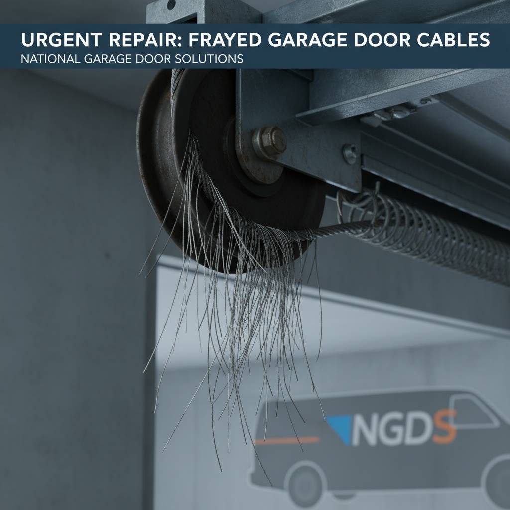 Why frayed cables indicate urgent professional repair