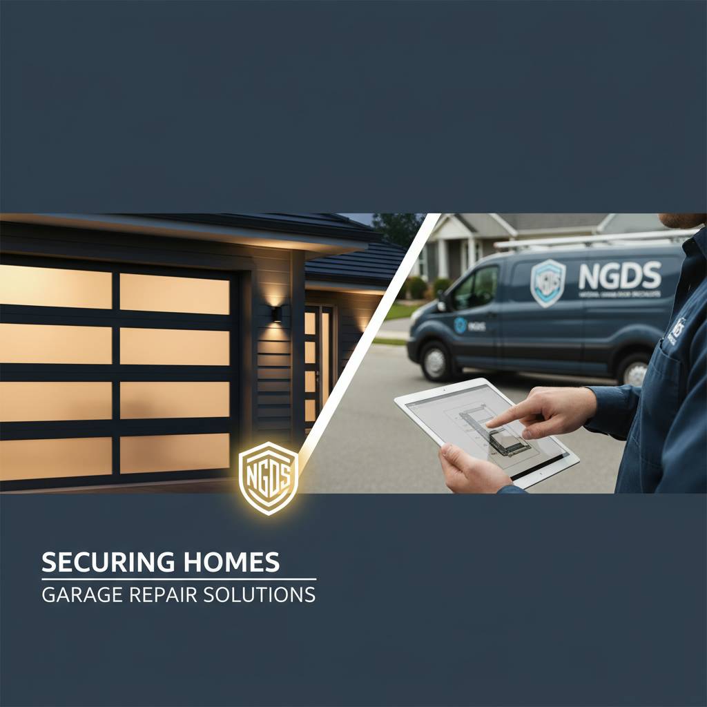 Securing homes by addressing garage repairs